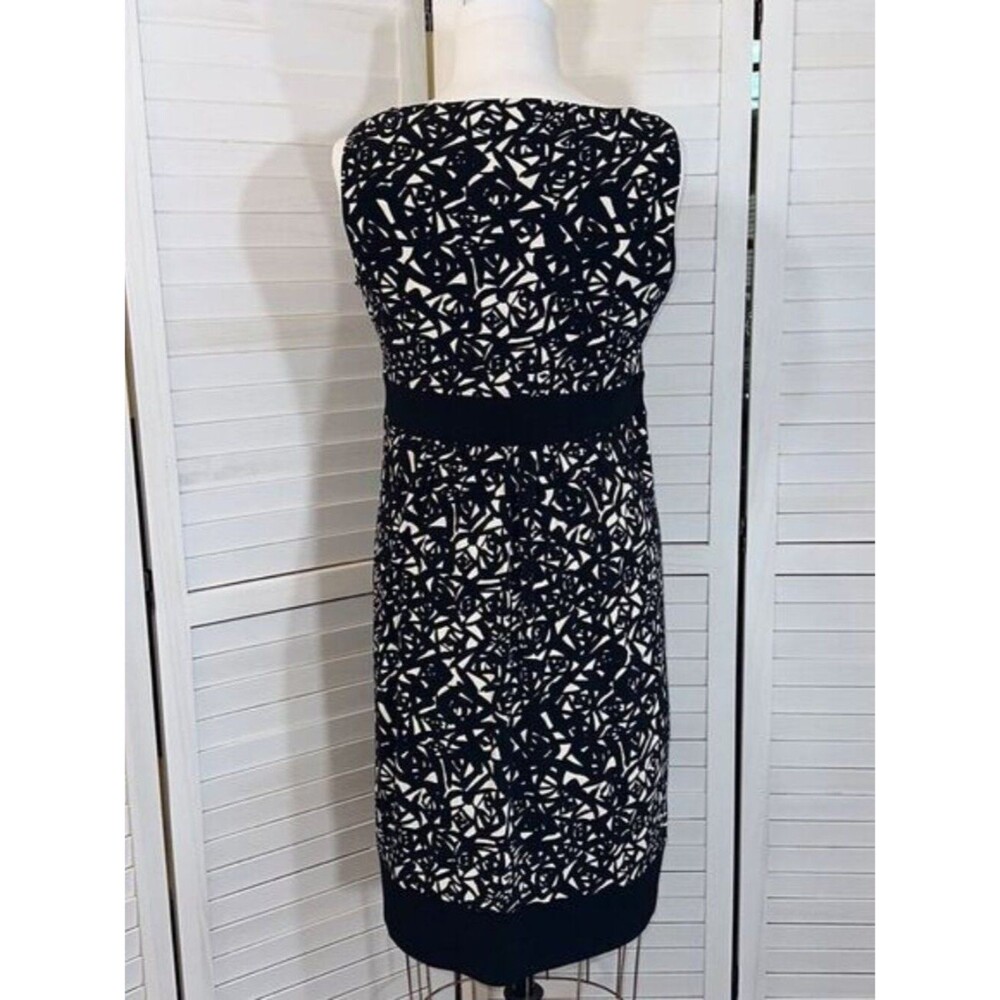 MICHAEL Michael Kors Casual Dress Size Large Geometric - Picture 7 of 13
